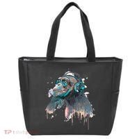 DJ Monkey Thinker Hipster Tote Bag thumb 0