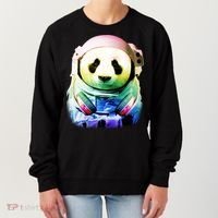 DJ Panda Astronaut Women's Sweatshirt thumb 0