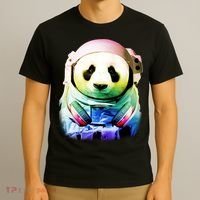 DJ Panda Astronaut T-Shirt thumb 3