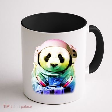 DJ Panda Astronaut Coffee Mug back