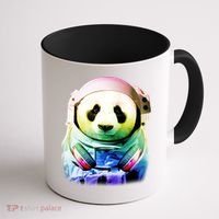 DJ Panda Astronaut Coffee Mug thumb 1