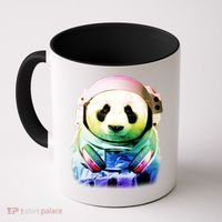DJ Panda Astronaut Coffee Mug thumb 0
