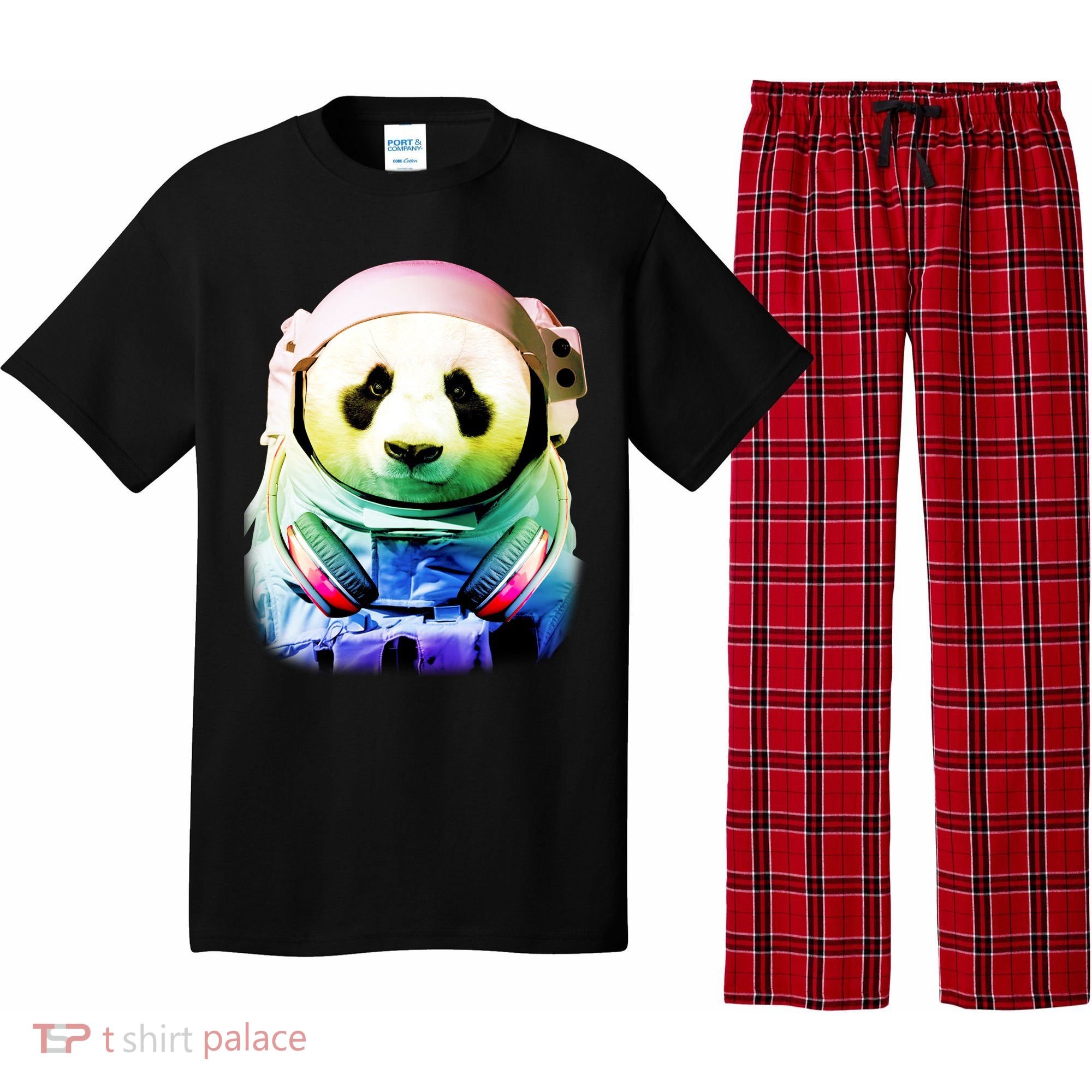 DJ Panda Astronaut Pajama Set