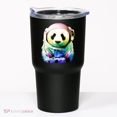 DJ Panda Astronaut Tumbler