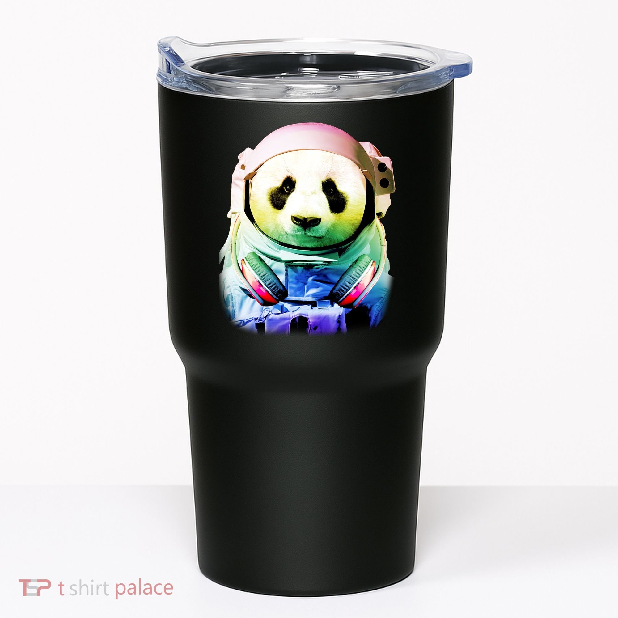 DJ Panda Astronaut Tumbler