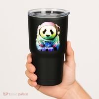 DJ Panda Astronaut Tumbler thumb 2