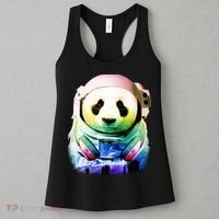 DJ Panda Astronaut Women's Tank Top thumb 3