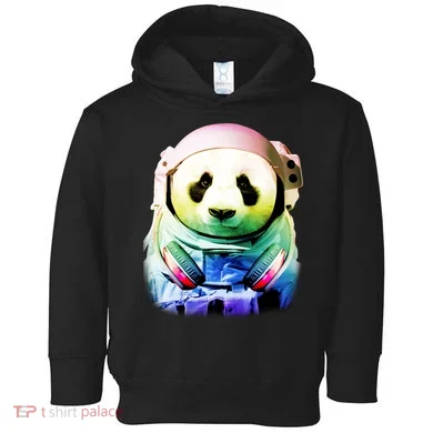 DJ Panda Astronaut Toddler Hoodie