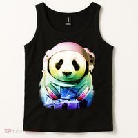 DJ Panda Astronaut Tank Top thumb 2