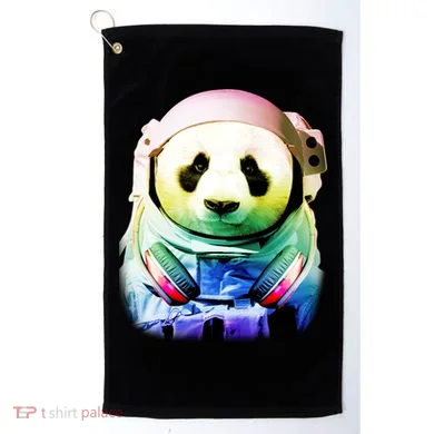 DJ Panda Astronaut Golf Towel