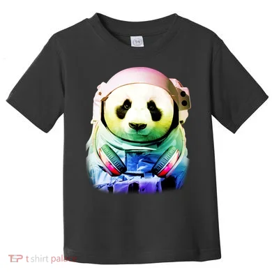 DJ Panda Astronaut Toddler T-Shirt