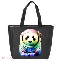 DJ Panda Astronaut Tote Bag thumb 0