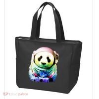 DJ Panda Astronaut Tote Bag thumb 3