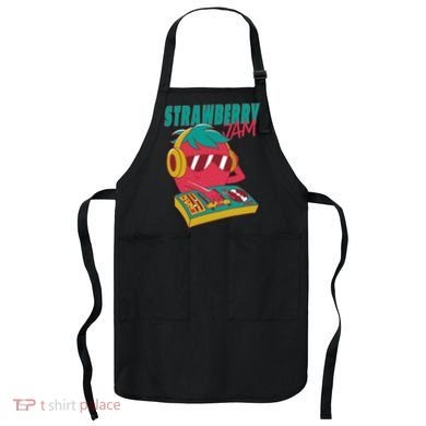 DJ Strawberry Jam Apron