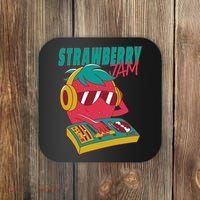 DJ Strawberry Jam Coaster thumb 0