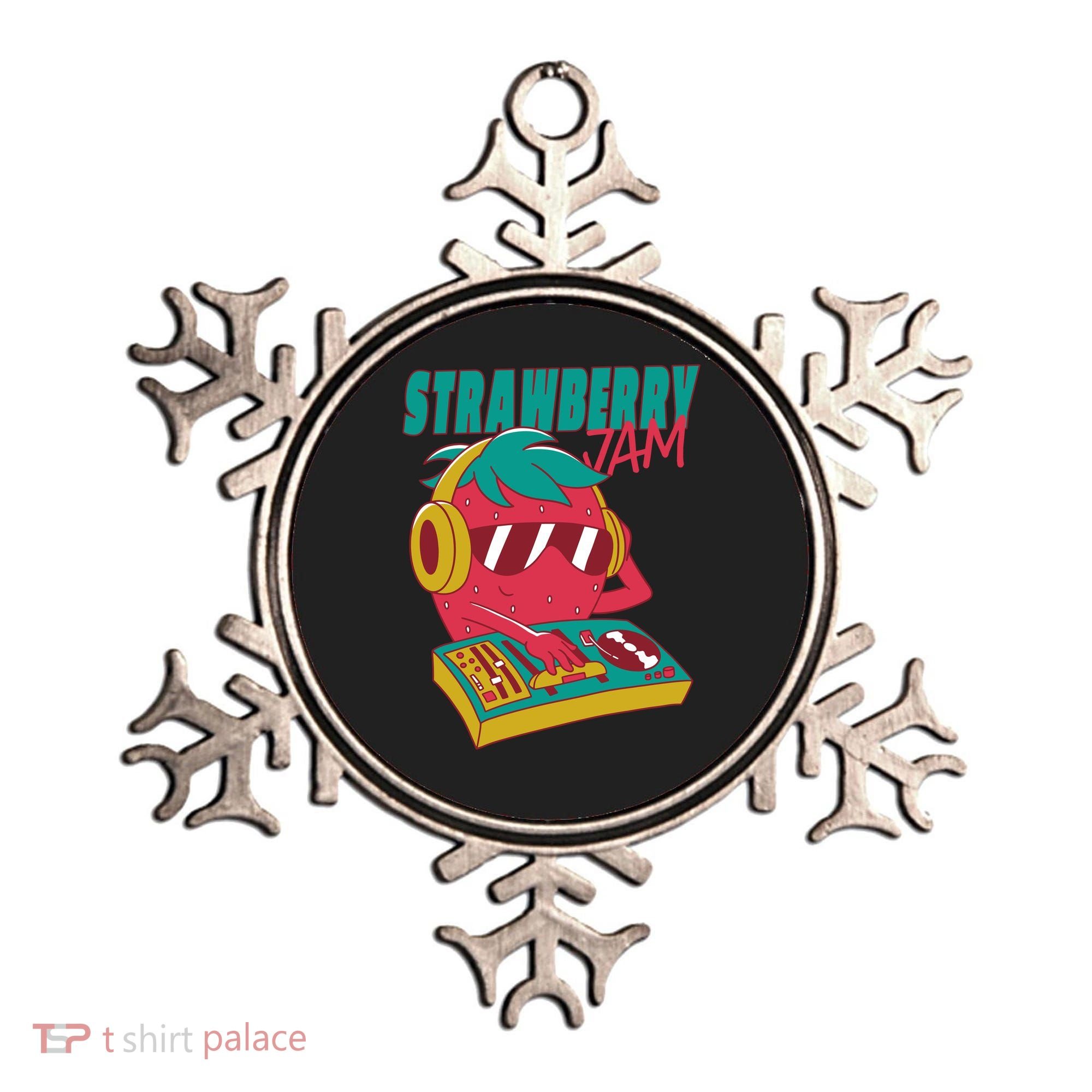 DJ Strawberry Jam Ornament