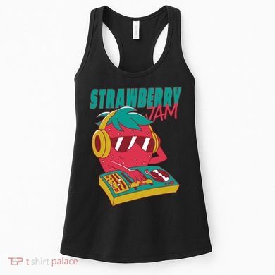 DJ Strawberry Jam Women's Tank Top
