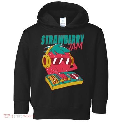 DJ Strawberry Jam Toddler Hoodie