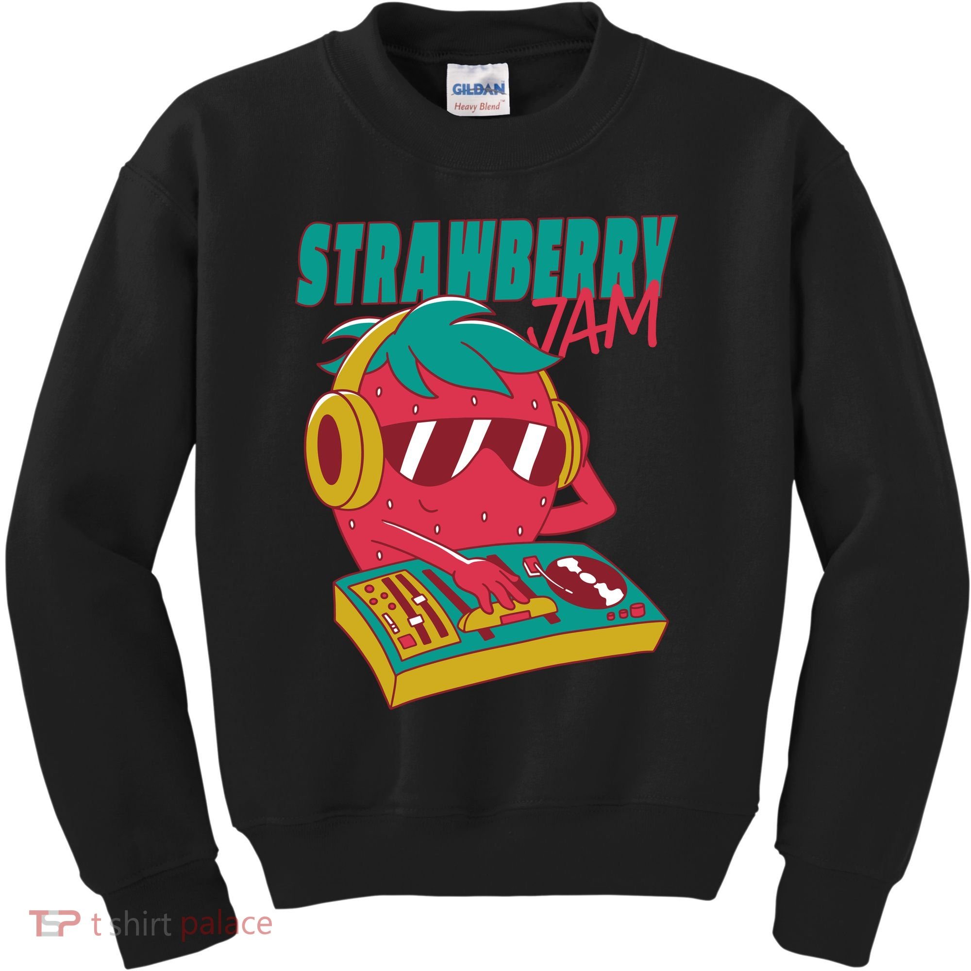 DJ Strawberry Jam Kids Sweatshirt