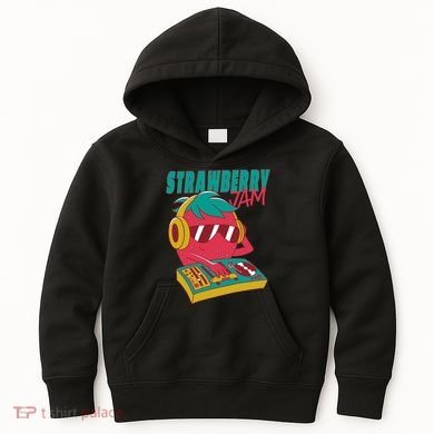 DJ Strawberry Jam Kids Hoodie