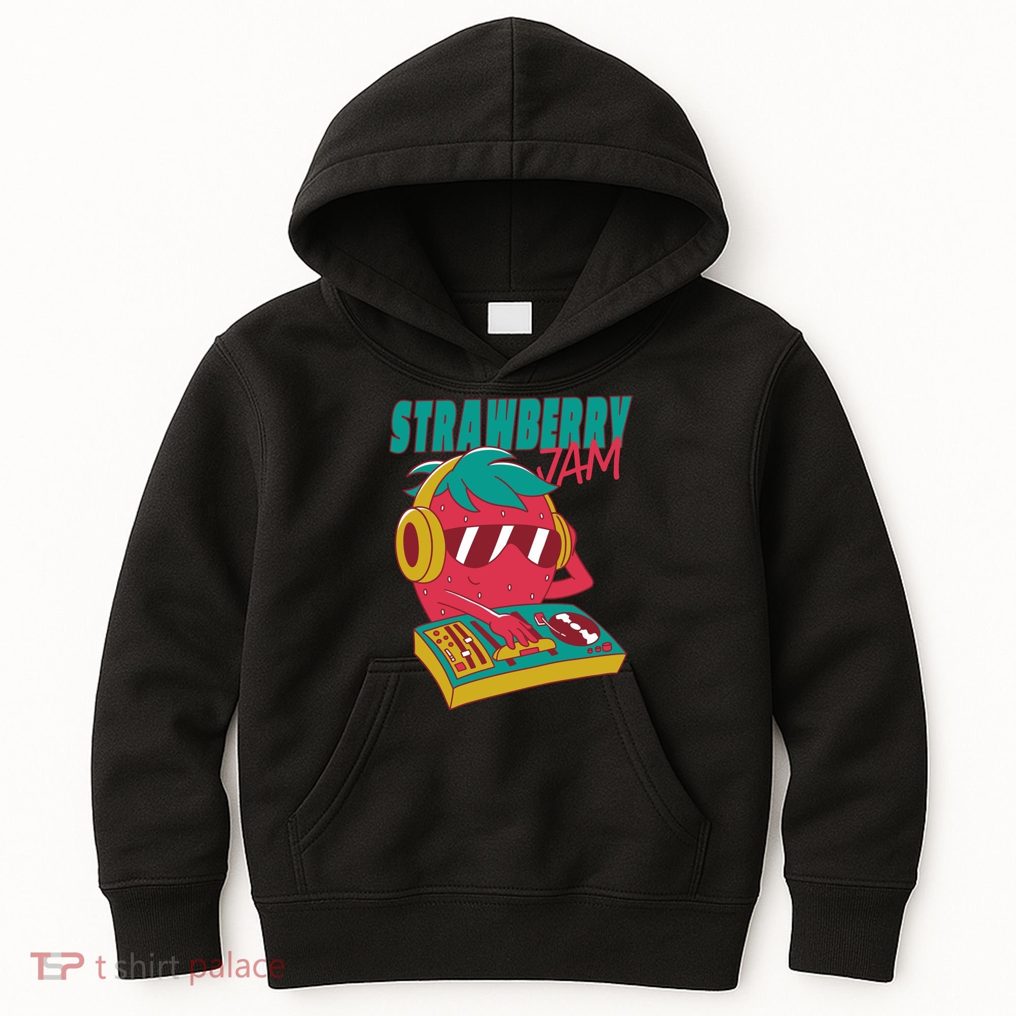 DJ Strawberry Jam Kids Hoodie