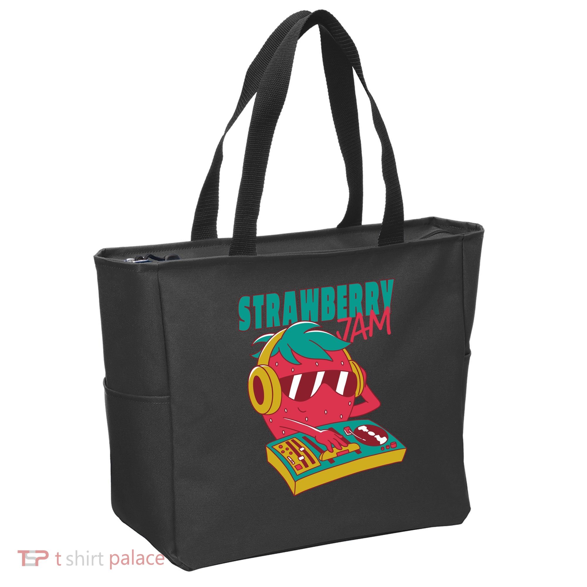 DJ Strawberry Jam Tote Bag