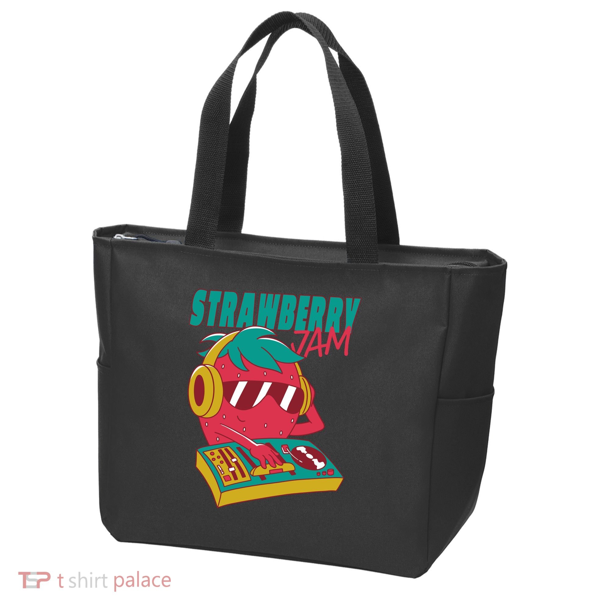 DJ Strawberry Jam Tote Bag