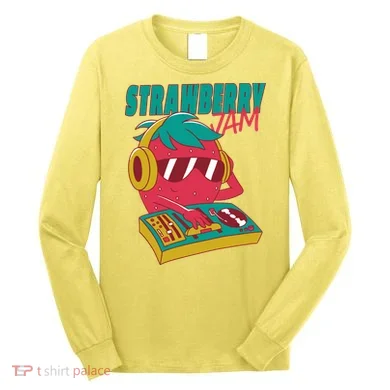 DJ Strawberry Jam Long Sleeve Shirt