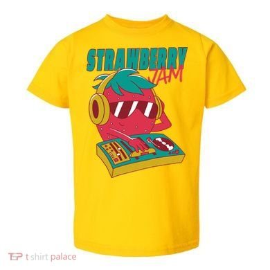 DJ Strawberry Jam Toddler T-Shirt