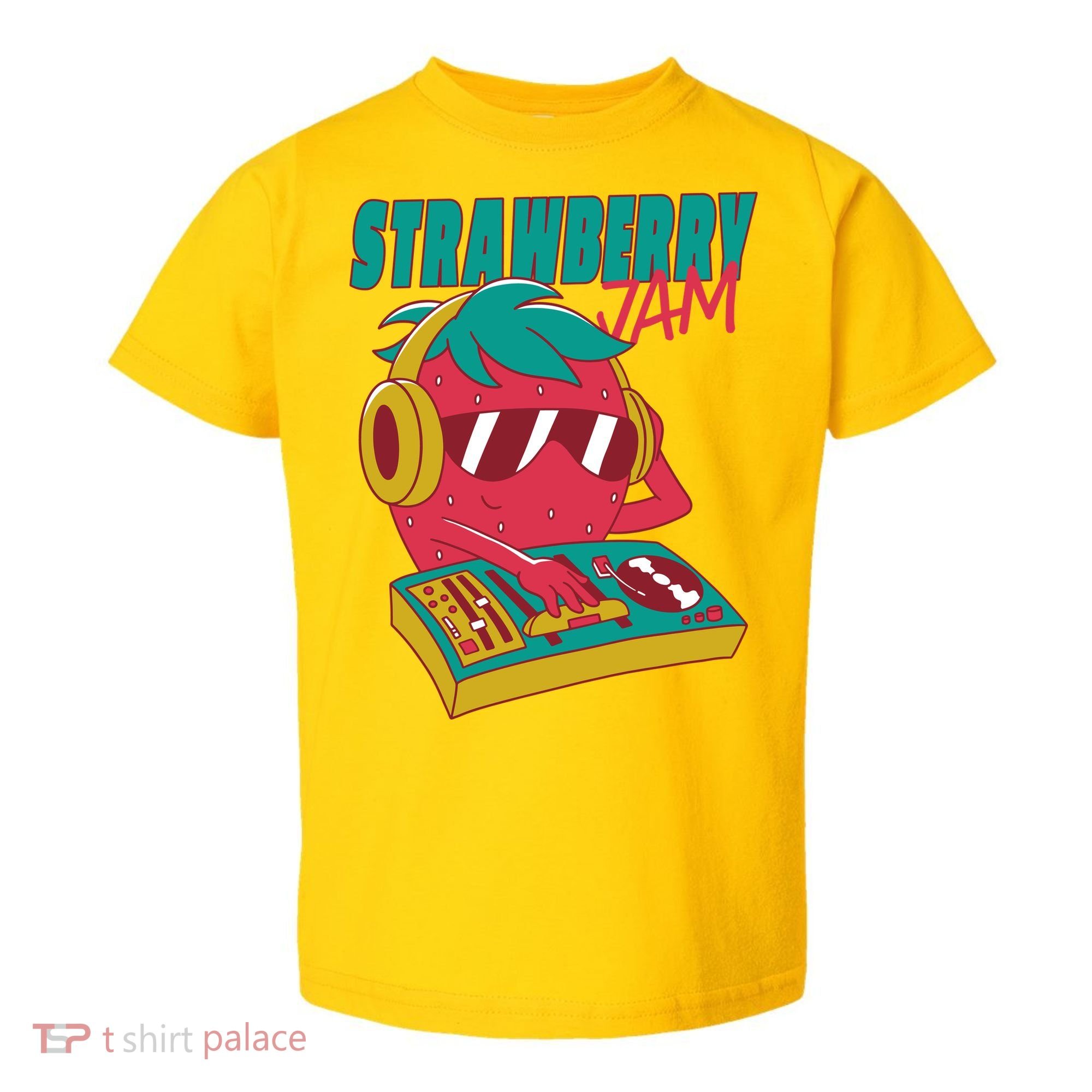 DJ Strawberry Jam Toddler T-Shirt