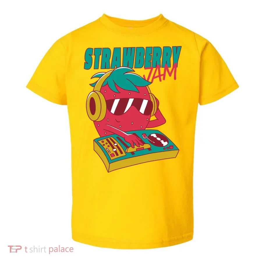 DJ Strawberry Jam Toddler T-Shirt