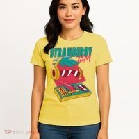 DJ Strawberry Jam Women's T-Shirt thumb 4