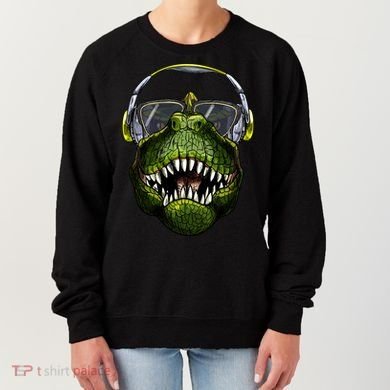 DJ T-Rex Women's Sweatshirt