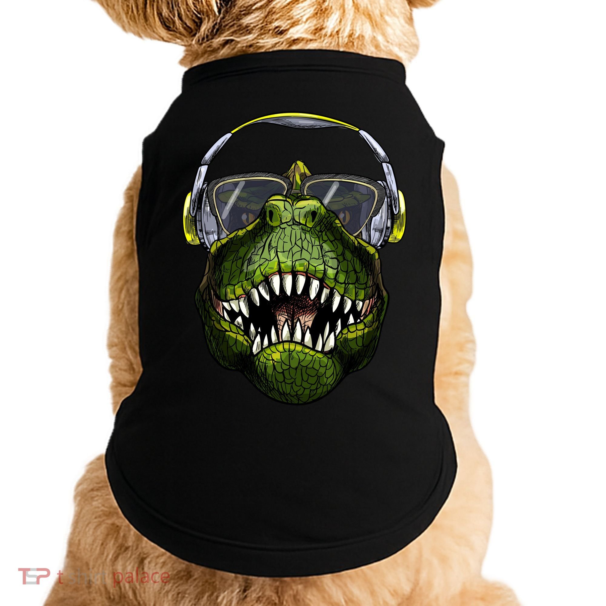 DJ T-Rex Doggie Tank