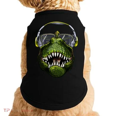 DJ T-Rex Doggie Tank