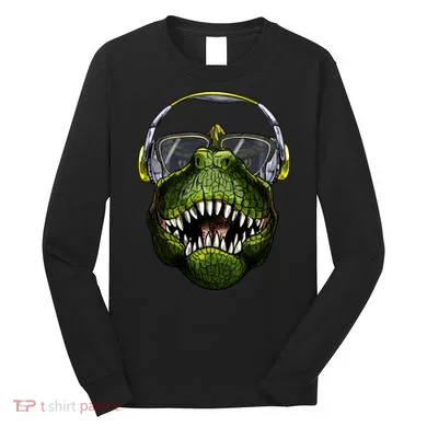 DJ T-Rex Long Sleeve Shirt