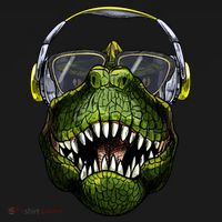 DJ T-Rex Long Sleeve Shirt thumb 2