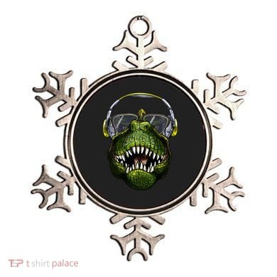 DJ T-Rex Ornament