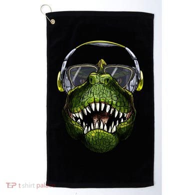 DJ T-Rex Golf Towel