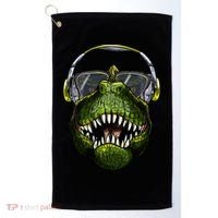 DJ T-Rex Golf Towel thumb 0