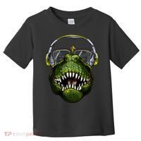 DJ T-Rex Toddler T-Shirt thumb 0