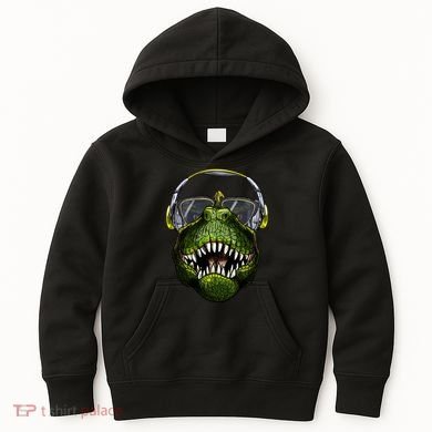 DJ T-Rex Kids Hoodie