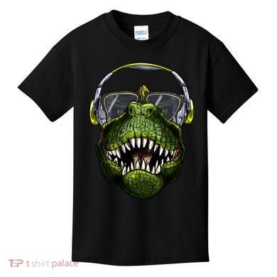 DJ T-Rex Kids T-Shirt