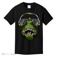 DJ T-Rex Kids T-Shirt thumb 0