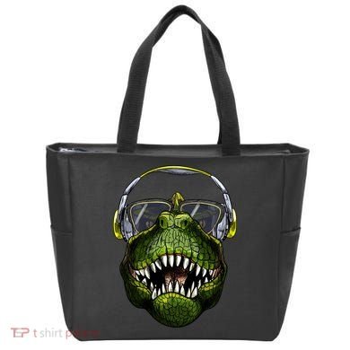 DJ T-Rex Tote Bag