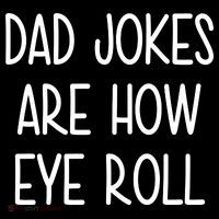 Dad Jokes Are How Eye Roll Funny Fathers Day Women's Hoodie thumb 2