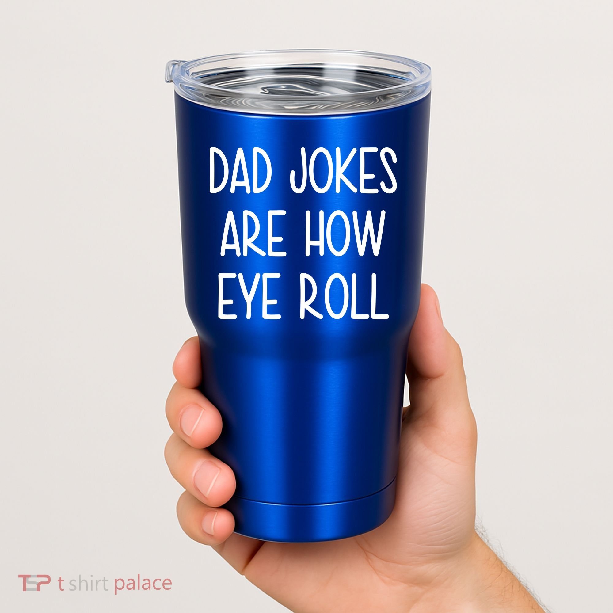 Dad Jokes Are How Eye Roll Funny Fathers Day Tumbler