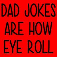 Dad Jokes Are How Eye Roll Funny Fathers Day Santa Hat thumb 1