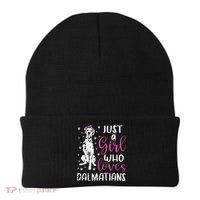 dalmatian Just A Who Loves dalmatians Dogs Lover Beanie thumb 0