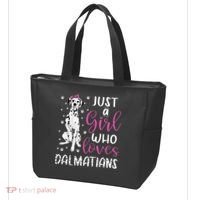 dalmatian Just A Who Loves dalmatians Dogs Lover Tote Bag thumb 3